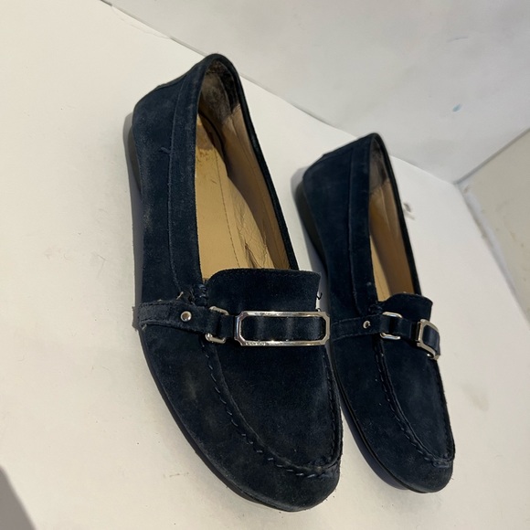 Coach blue upper suede 8.5b loafers… - Picture 2 of 6